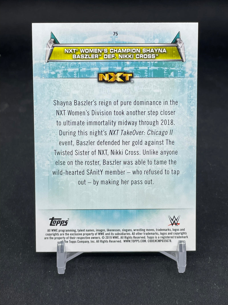 2019 TOPPS WWE WOMEN'S DIVISION - S. BASZLER -