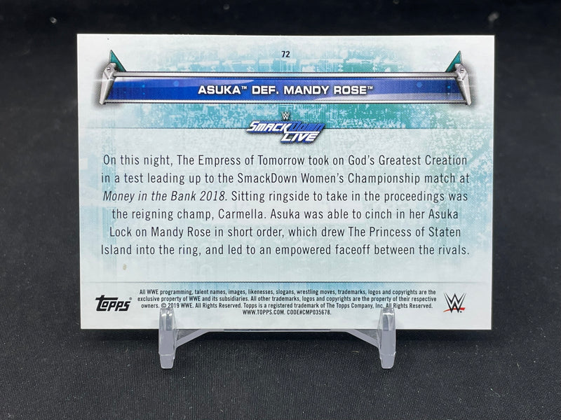 2019 TOPPS WWE WOMEN'S DIVISION - ASUKA