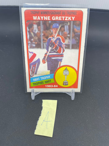 1984 O-PEE-CHEE - HART TROPHY - W. GRETZKY - #374