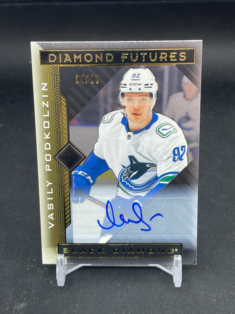 2021 UPPER DECK BLACK DIAMOND - DIAMOND FUTURES - V. PODKOLZIN - #BDF-VP - #'D/99 - AUTOGRAPH - RC
