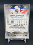 2016 UPPER DECK ARTIFACTS - EMERALD - H. ZETTERBERG - #80 - #'D/75 - DUAL RELIC