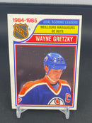 1985 O-PEE-CHEE - GOAL SCORING LEADERS - W. GRETZKY -