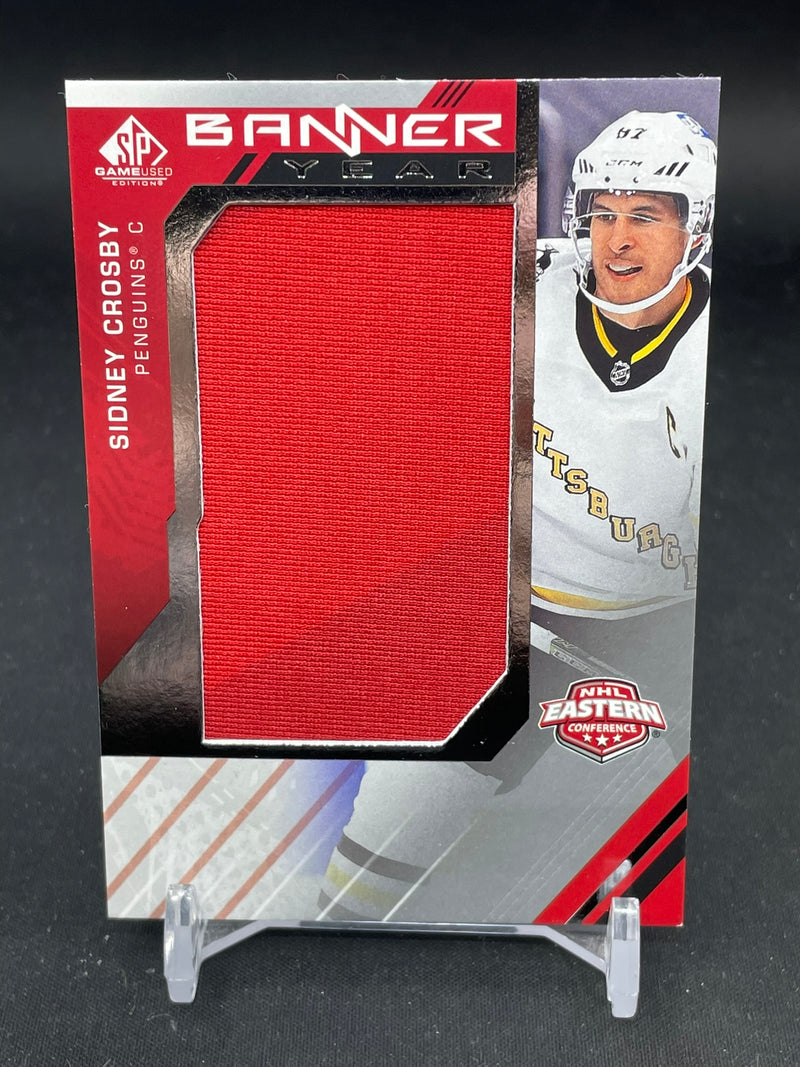 2021 UPPER DECK SP GAME USED - BANNER YEAR - S. CROSBY -