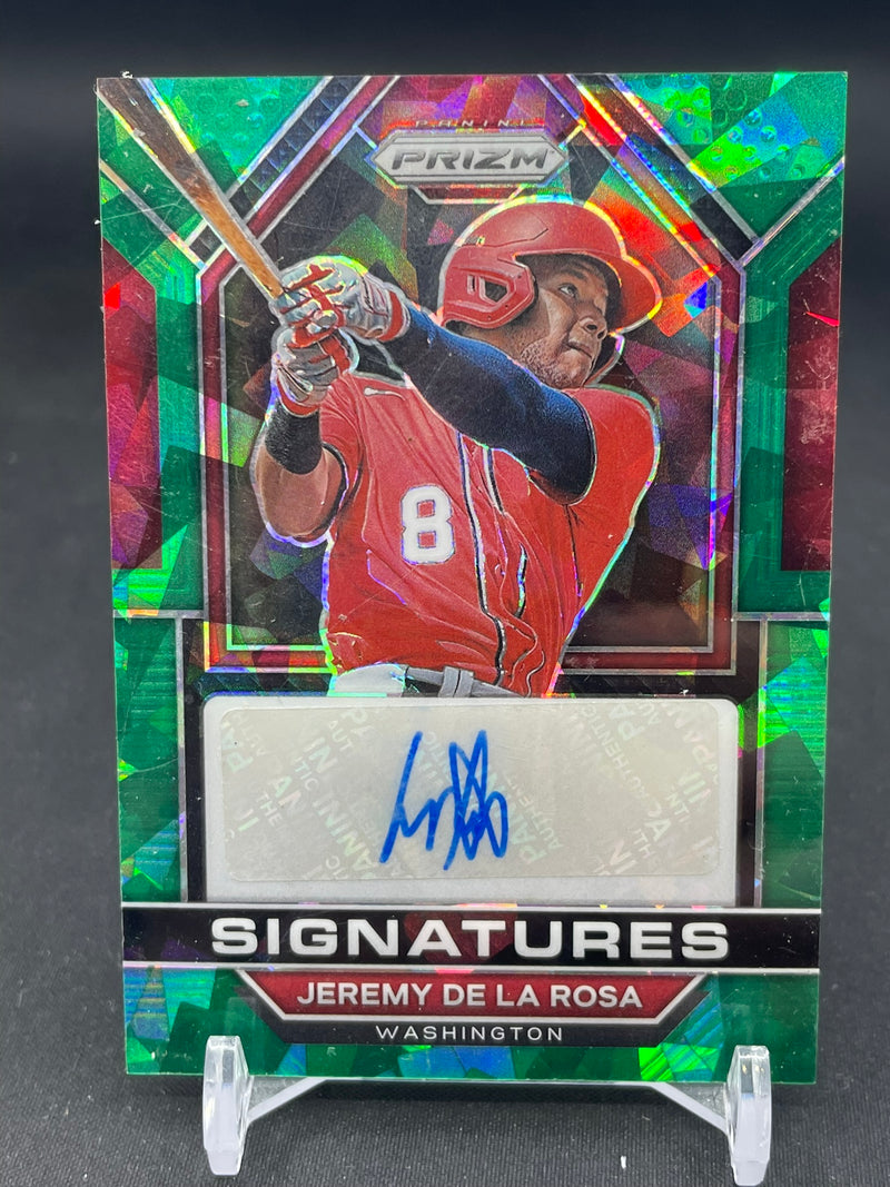 2023 PANINI PRIZM - GREEN ICE - J. DE LA ROSE -