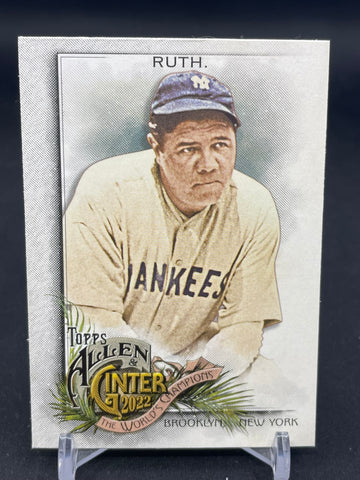 2022 TOPPS ALLEN & GINTER - B. RUTH - #42