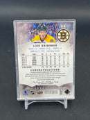 2016 UPPER DECK ARTIFACTS - EMERALD - L. ERIKSSON - #94 - #'D/75 - DUAL RELIC