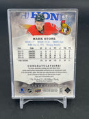 2016 UPPER DECK ARTIFACTS - EMERALD - M. STONE - #67 - #'D/75 - DUAL RELIC
