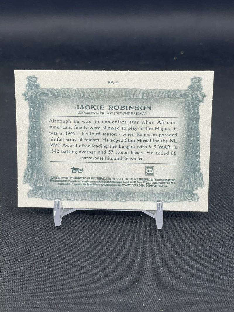 2022 TOPPS ALLEN & GINTER - BANNER SEASON - J. ROBINSON -