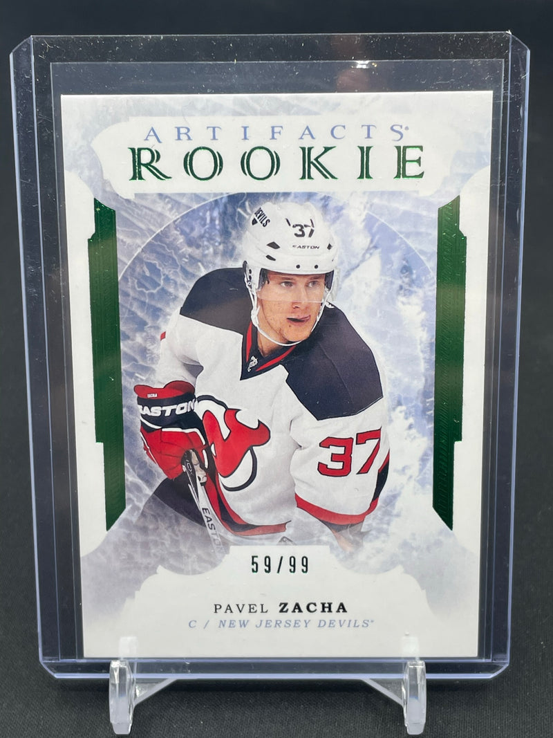 2016 UPPER DECK ARTIFACTS - EMERALD ROOKIE - P. ZACHA - #171 - #'D/99 - RC