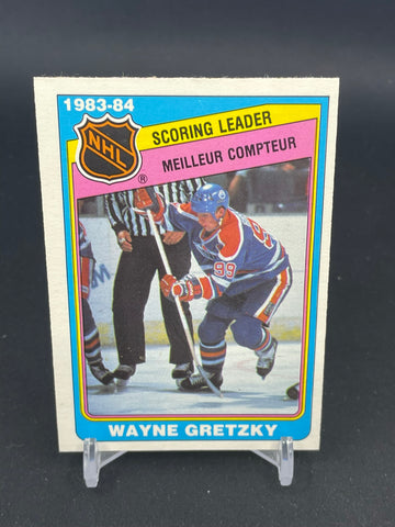 1984 O-PEE-CHEE - SCORING LEADER - W. GRETZKY - #380