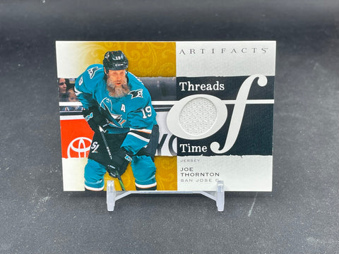 2021 UPPER DECK ARTIFACTS - THREADS OF TIME - J. THORNTON - #TT-JT - RELIC