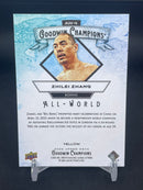 2025 UPPER DECK GOODWIN CHAMPIONS - YELLOW - ALL-WORLD - Z. ZHANG -
