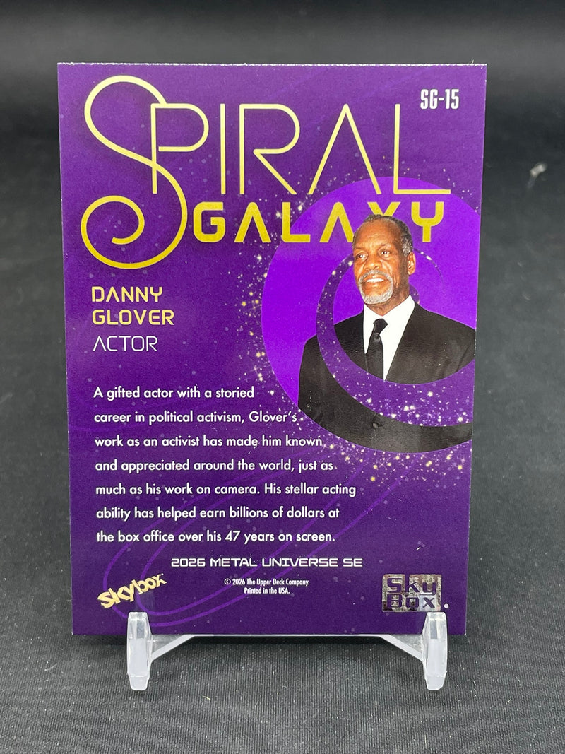 2026 UPPER DECK METAL UNIVERSE SKYBOX SE - SPIRAL GALAXY - D. GLOVER -