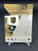 2021 UPPER DECK SP GAME USED - AUTHENTIC FABRICS - M. PACIORETTY - #AF-MP - #'D/49 - RELIC - AUTOGRAPH