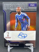 2022 PANINI PRIZM FIFA WORLD CUP QATAR - INTERNATIONAL INK - W. GALLAS -