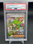 POKEMON - PALDEAN FATES - CLIVE - SPECIAL ILLUSTRATION RARE -