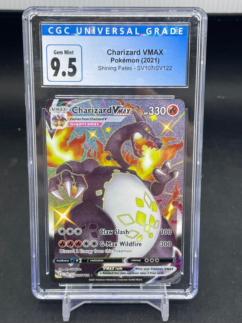 POKEMON - SHINING FATES - CHARIZARD VMAX - FULL ART -