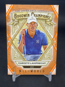 2025 UPPER DECK GOODWIN CHAMPIONS - ORANGE - ALL-WORLD - C. LAMPRECHT - #AW-12 - #'D/299