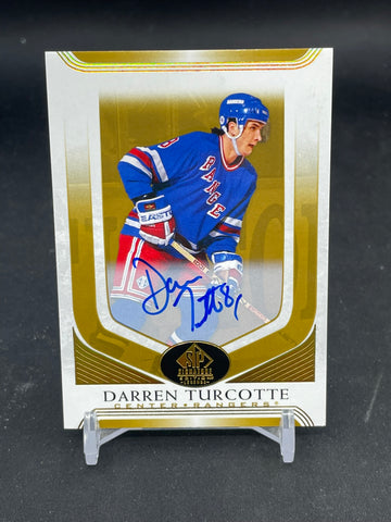 2020 UPPER DECK SP SIGNATURE EDITION LEGENDS - D. TURRCOTTE - #52 - AUTOGRAPH
