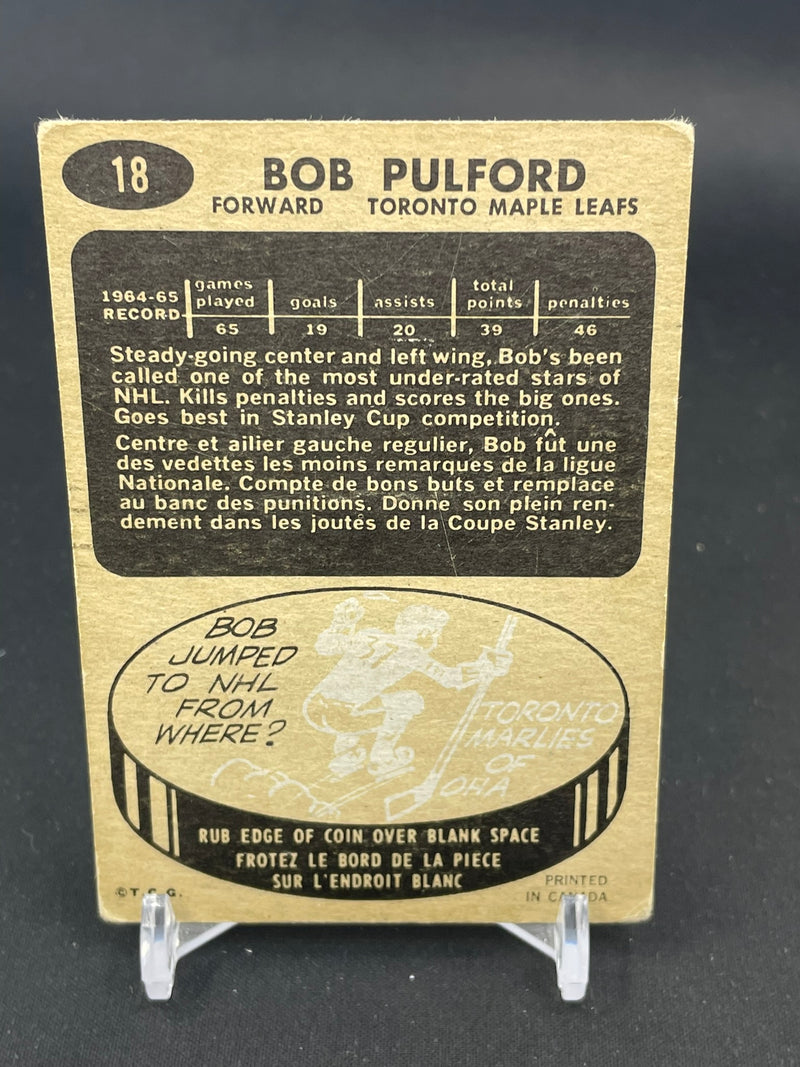 1965 TOPPS - B. PULFORD -