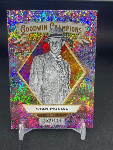 2025 UPPER DECK GOODWIN CHAMPIONS - PINK CONFETTI - S. MUSIAL - #20 - #'D/149