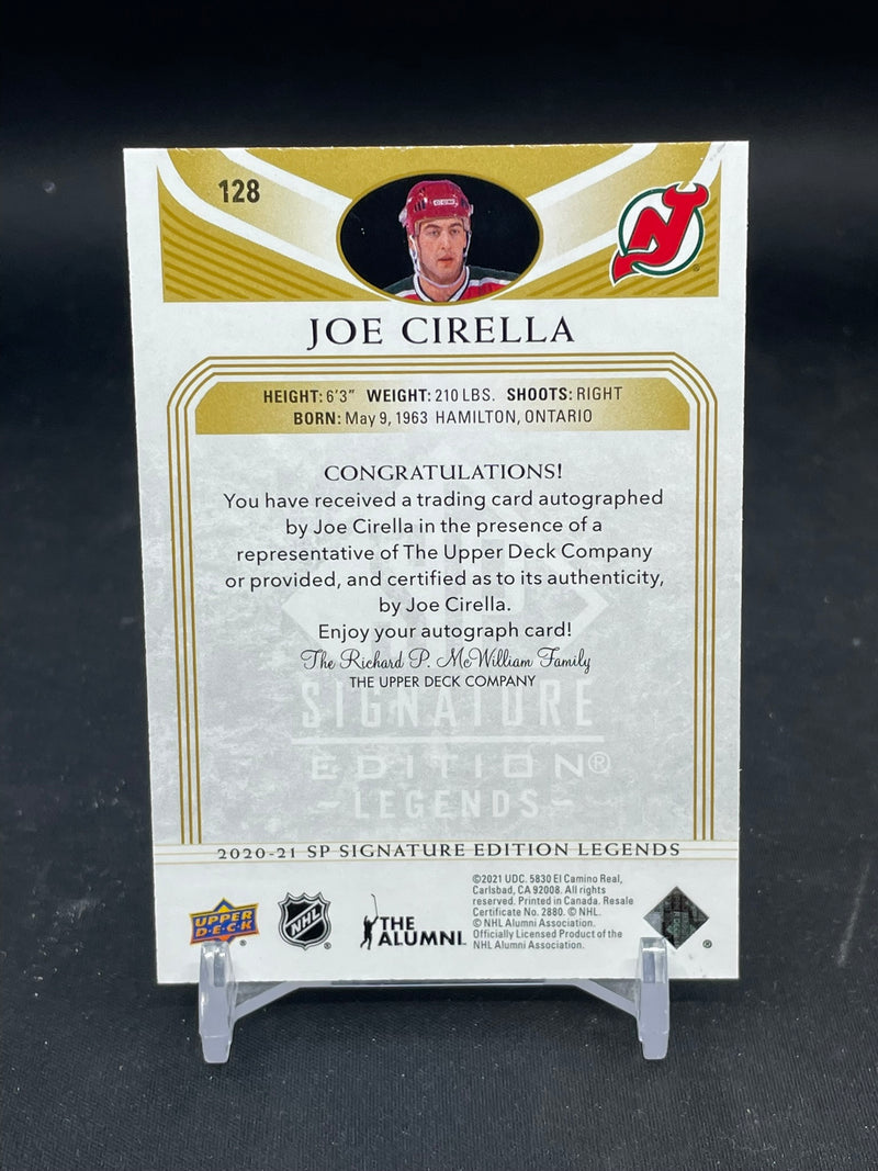 2020 UPPER DECK SP SIGNATURE EDITION LEGENDS - J. CIRELLA -