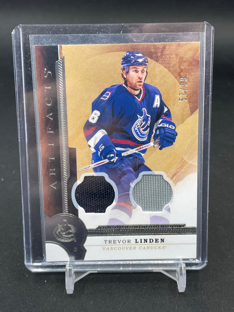 2016 UPPER DECK ARTIFACTS - T. LINDEN - #138 - #'D/99 - DUAL RELIC