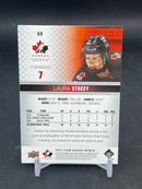 2022 UPPER DECK TEAM CANADA - RED CHAMPAGNE - L. STACEY -