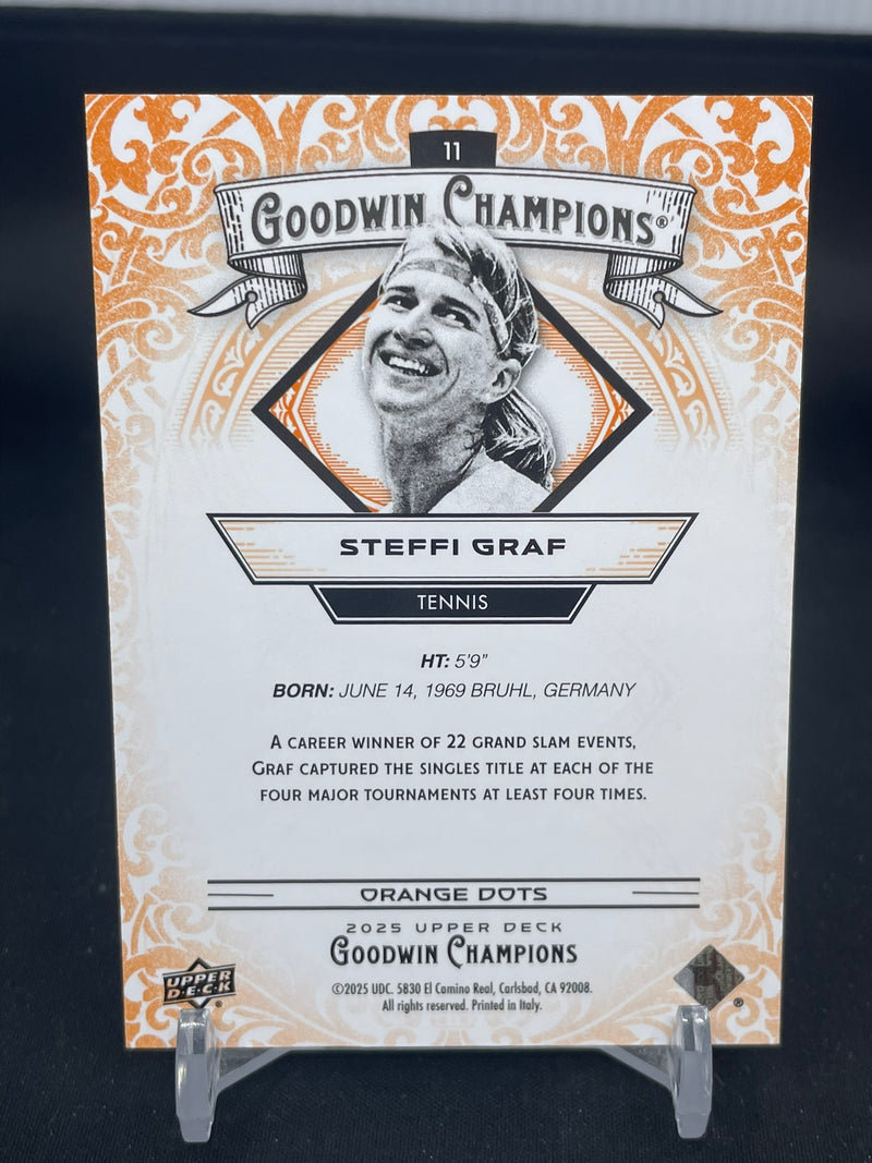 2025 UPPER DECK GOODWIN CHAMPIONS - ORANGE DOTS - S. GRAF - #11 - #'D/399