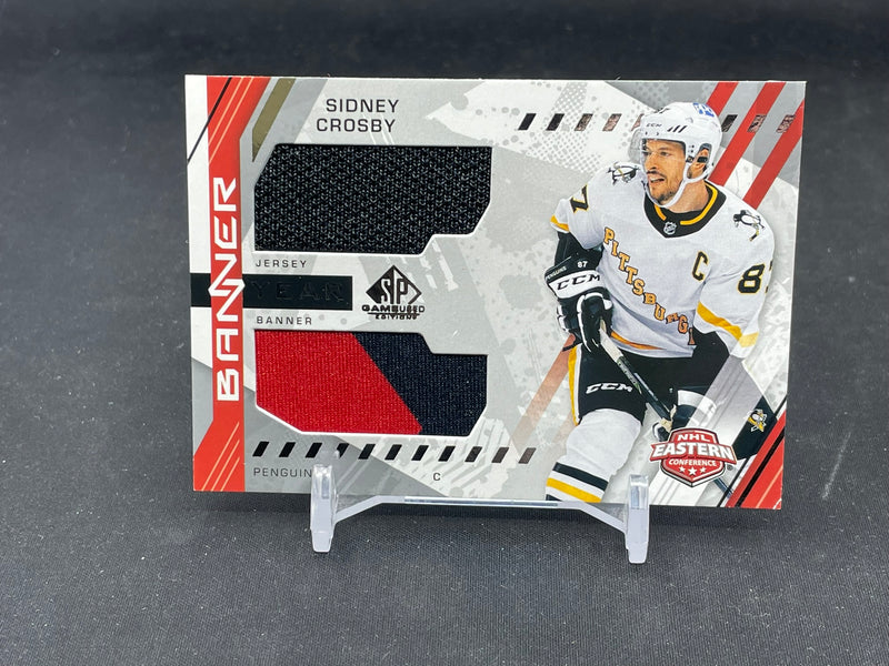 2021 UPPER DECK SP GAME USED - BANNER YEAR - S. CROSBY -