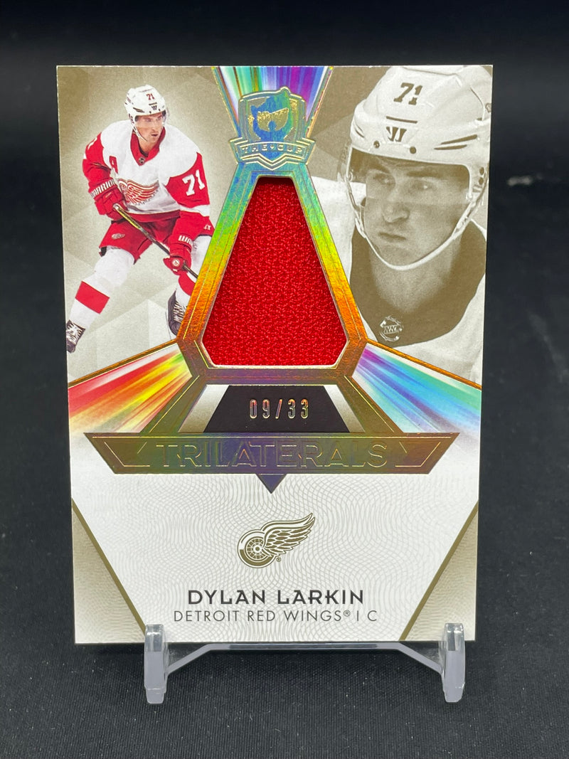 2019 UPPER DECK THE CUP - TRILATERALS - D. LARKIN - #TL-DL - #'D/33 - RELIC