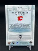 2019 UPPER DECK THE CUP - ENSHRINEMENTS - M. GIORDANO - #E-MG - #'D/99 - AUTOGRAPH