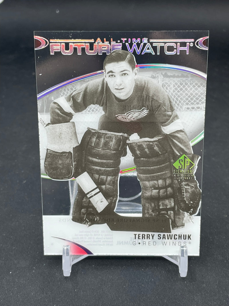2020 UPPER DECK SP SIGNATURE EDITION LEGENDS - ACETATE - ALL-TIME FUTURE WATCH - T. SAWCHUK -