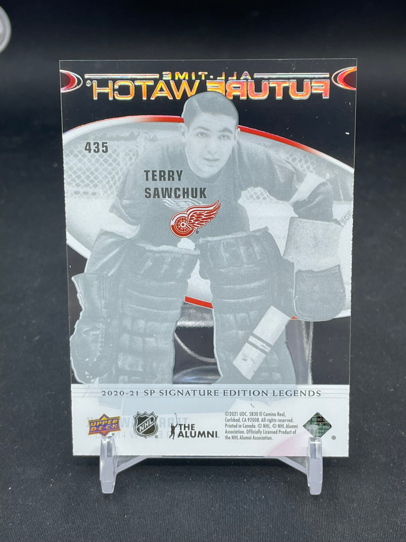 2020 UPPER DECK SP SIGNATURE EDITION LEGENDS - ACETATE - ALL-TIME FUTURE WATCH - T. SAWCHUK -