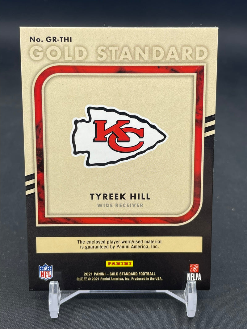 2021 PANINI GOLD STANDARD - GOLD RUSH - T. HILL - #GR-THI - #'D/199 - RELIC