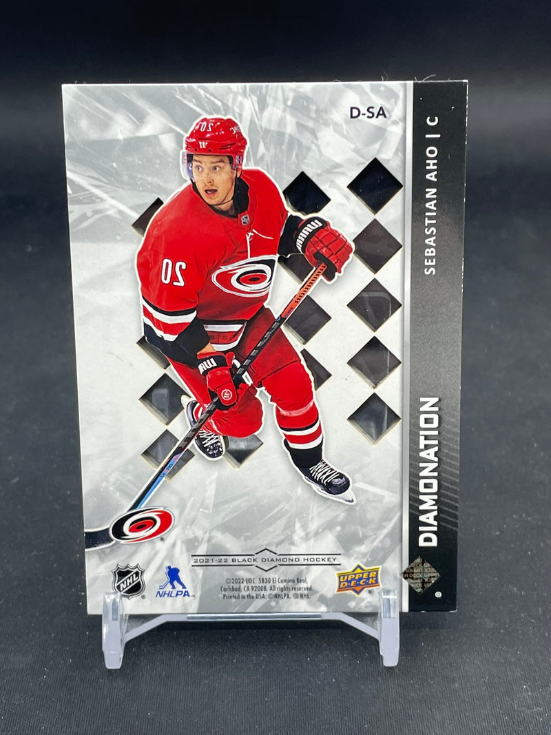 2021 UPPER DECK BLACK DIAMOND - DIAMONATION - S. AHO - #D-SA - #'D/99