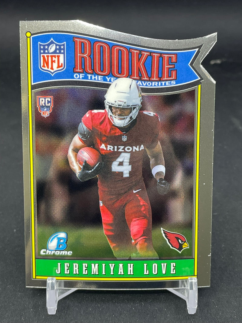2026 TOPPS BOWMAN CHROME - ROOKIE OF THE YEAR FAVOURITES - J. LOVE -