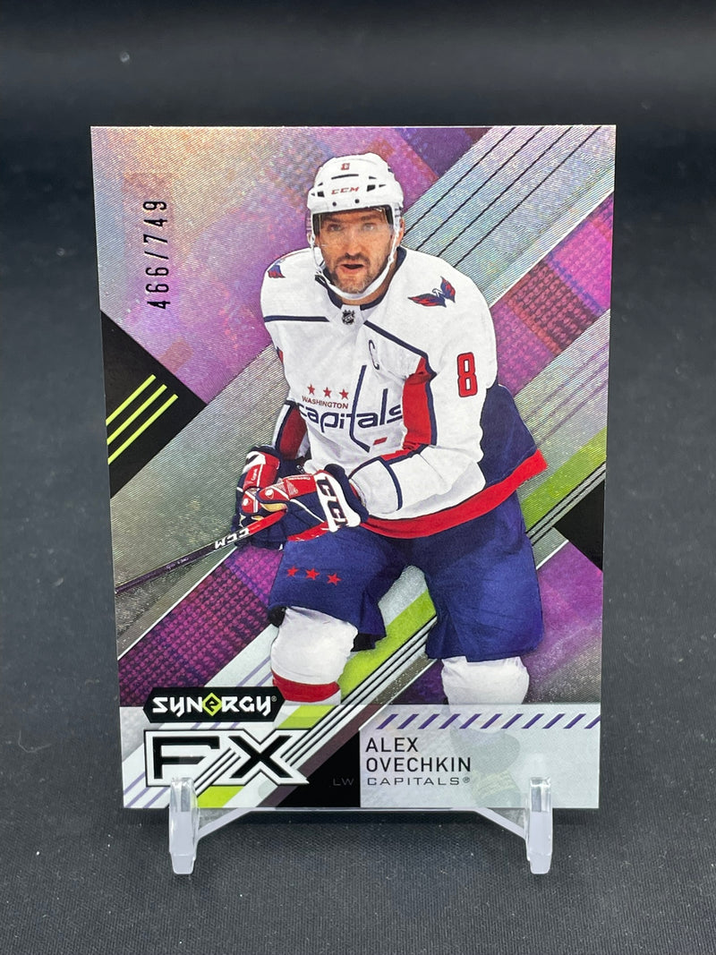 2021 UPPER DECK SYNERGY - PURPLE - SYNERGY FX - A. OVECHKIN - #FX-AO - #'D/749