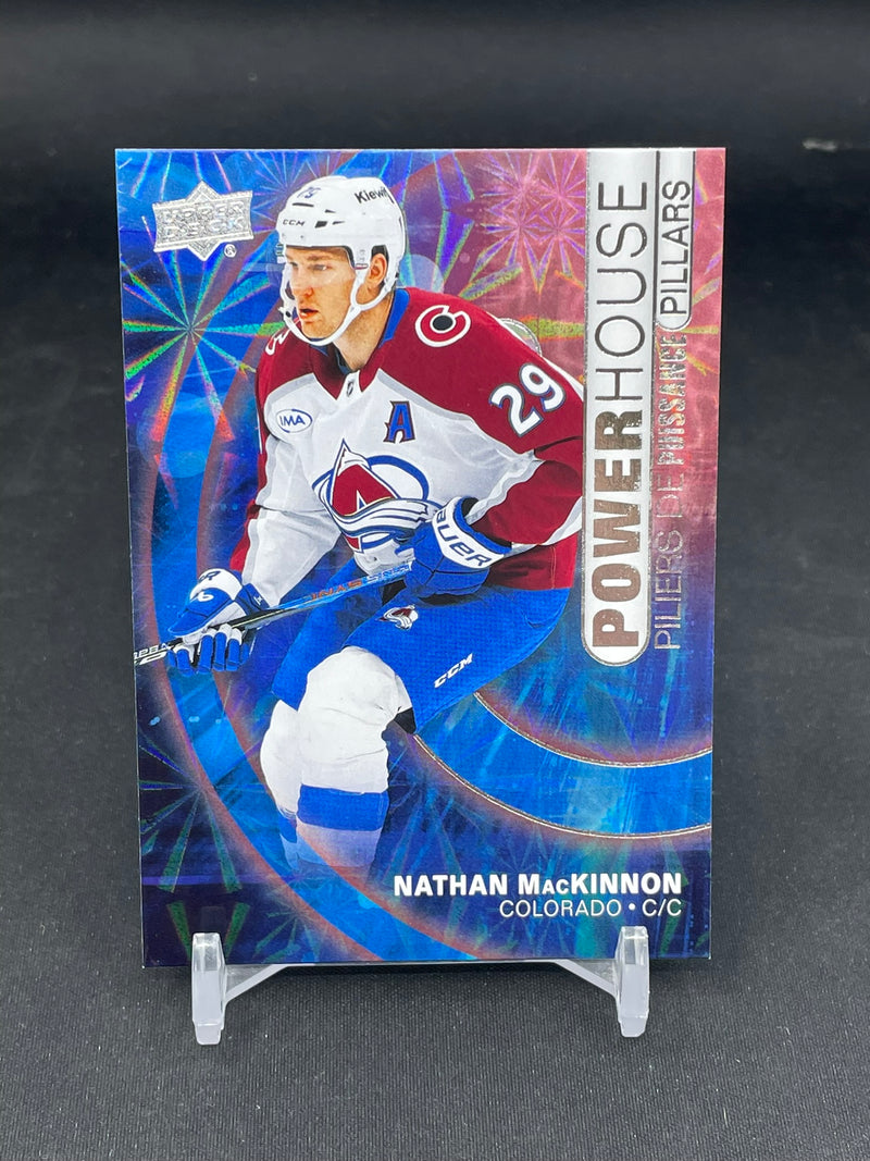 2026 UPPER DECK TIM HORTONS - POWERHOUSE PILLARS - N. MACKINNON -