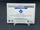 2020 UPPER DECK SP SIGNATURE EDITION LEGENDS - CENTURY LEGENDS SIGNATURES - D. GILMOUR -