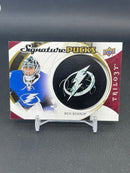 2015 UPPER DECK TRILOGY - SIGNATURE PUCKS - B. BISHOP -