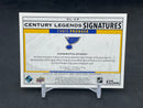 2020 UPPER DECK SP SIGNATURE EDITION LEGENDS - CENTURY LEGENDS SIGNATURES - C. PRONGER -