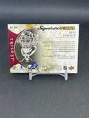 2015 UPPER DECK TRILOGY - SIGNATURE PUCKS - B. BISHOP -