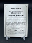 2022 TOPPS BOWMAN PLATINUM - EMERALD ICE FOILBOARD - B. WITT JR. - #51 - #'D/299 - RC