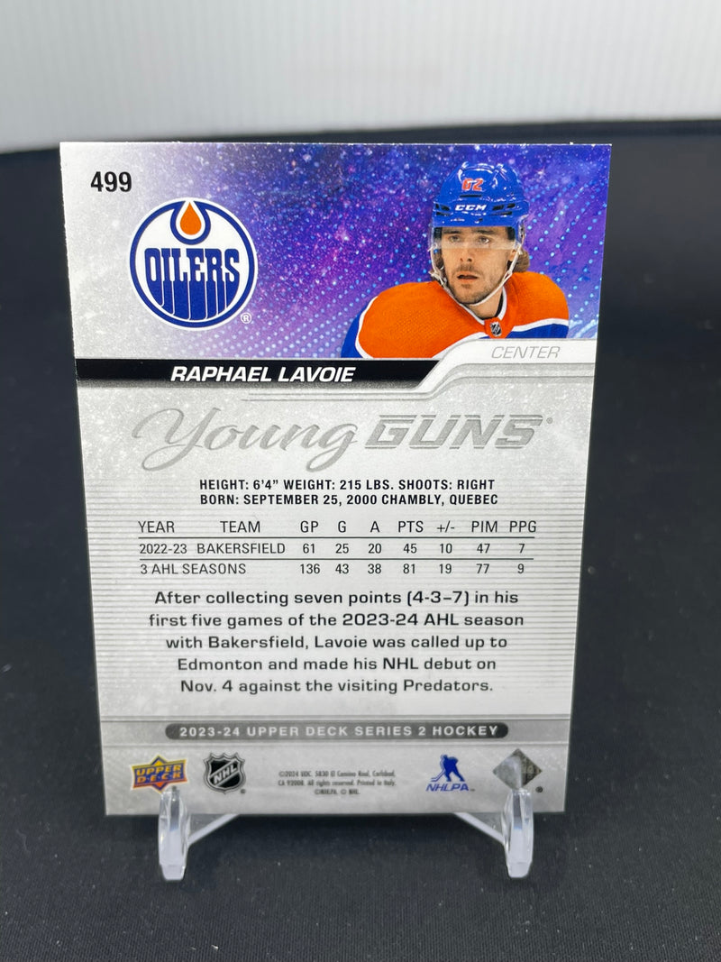 2023 UPPER DECK SERIES TWO - YOUNG GUNS - R. LAVOIE -