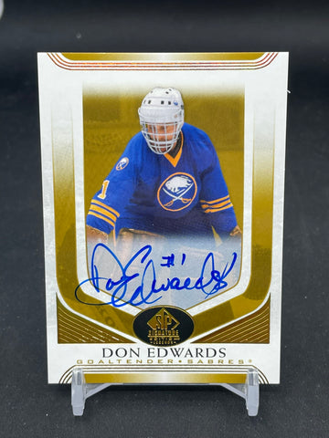 2020 UPPER DECK SP SIGNATURE EDITION LEGENDS - D. EDWARDS - #131 - AUTOGRAPH