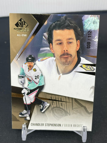 2023 UPPER DECK SP GAME USED - GOLD - C. STEPHENSON - #130 - #'D/112