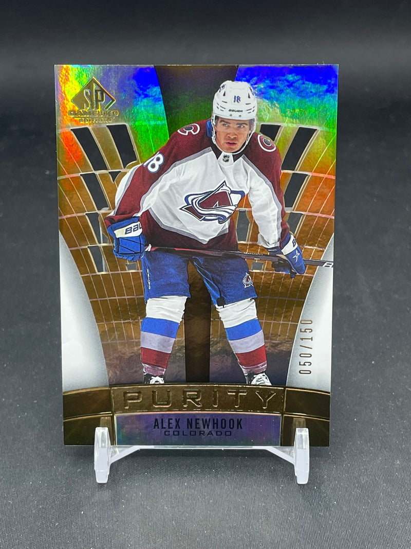 2021 UPPER DECK SP GAME USED - PURITY - A. NEWHOOK - #P-72 - #'D/150