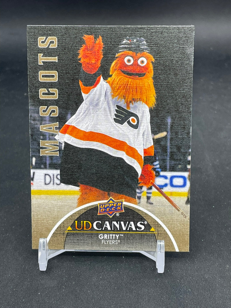 2021 UPPER DECK EXTENDED SERIES - UD CANVAS - MASCOTS - GRITTY -