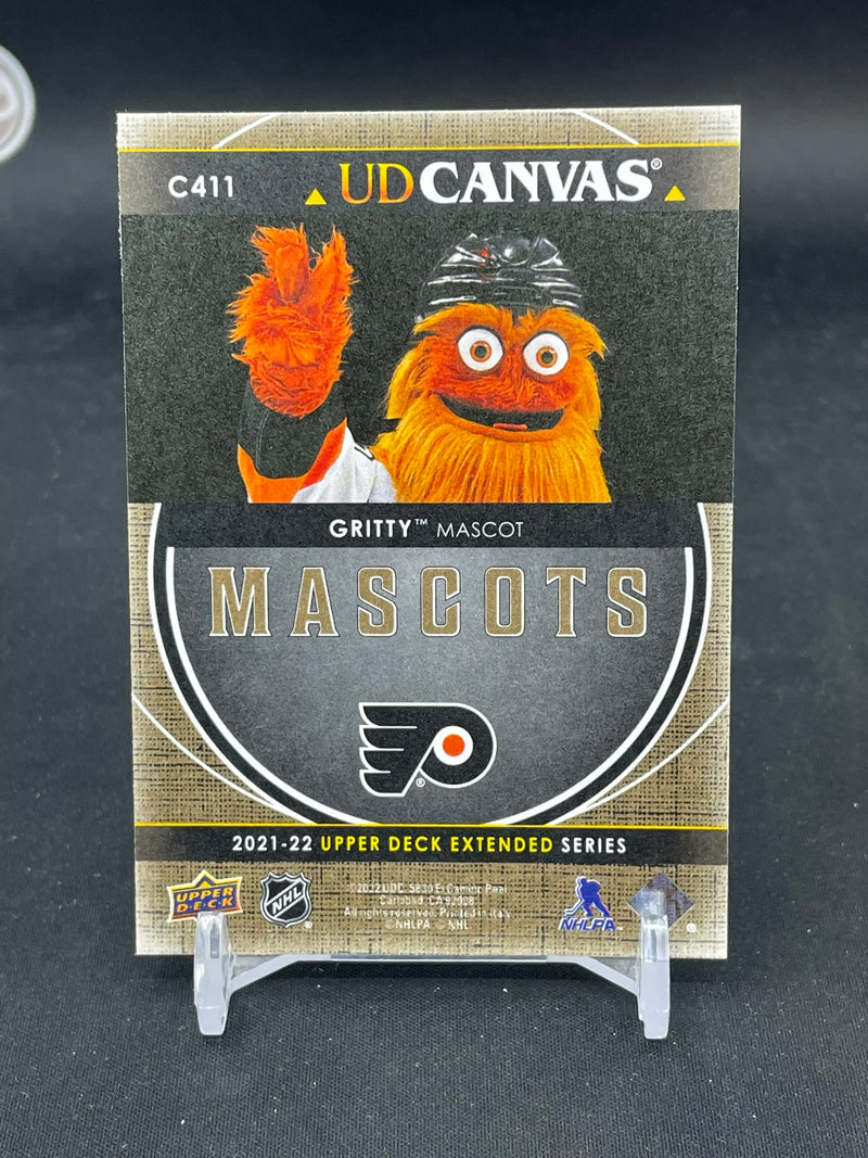2021 UPPER DECK EXTENDED SERIES - UD CANVAS - MASCOTS - GRITTY -